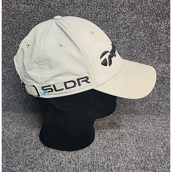 TaylorMade Tour Preferred SLDR Golf Grey OneSize Adjustable Baseball Hat Cap - Picture 3 of 5